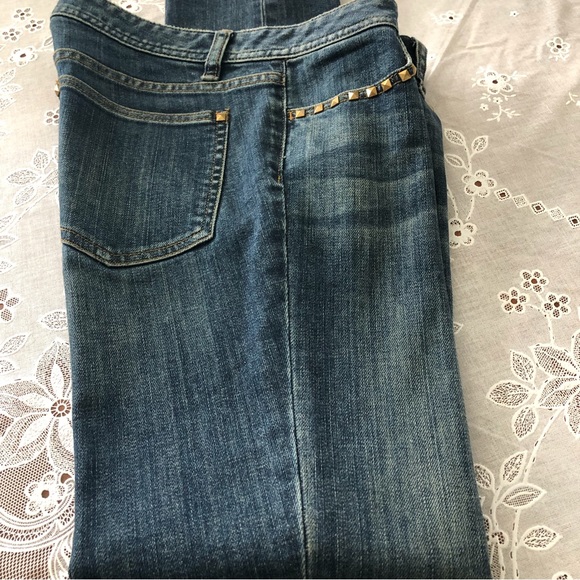 Tory Burch Skinny Blue Jeans Size 27 - Picture 13 of 16